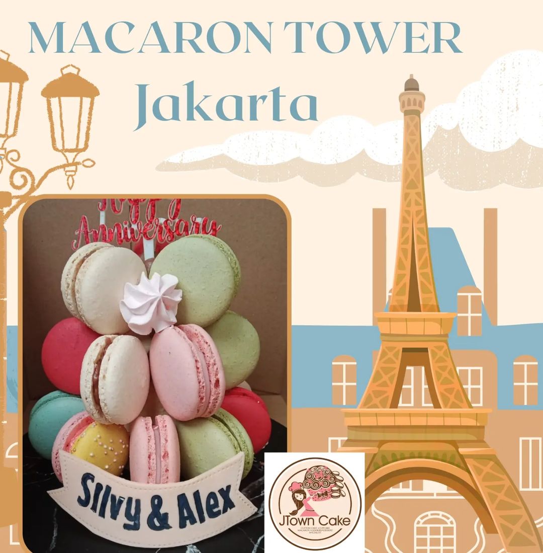 JTown Almond Macaron Asli