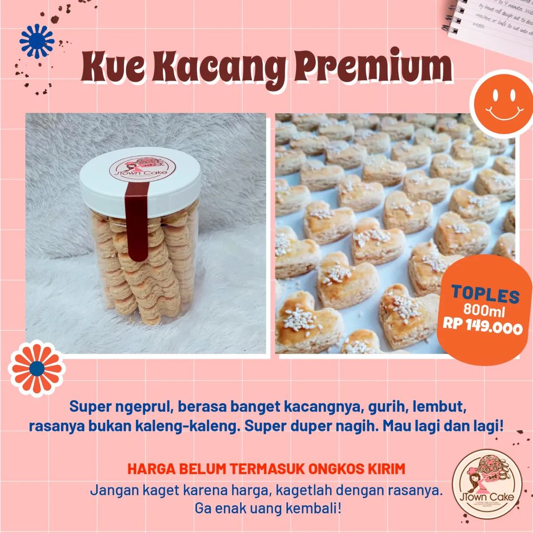 pusat kue kering kiloan di Jakarta