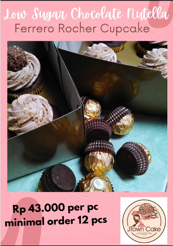 Harga Cupcake BSD buttercream custom