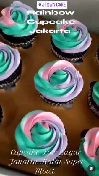 Harga Cupcake Jakarta buttercream