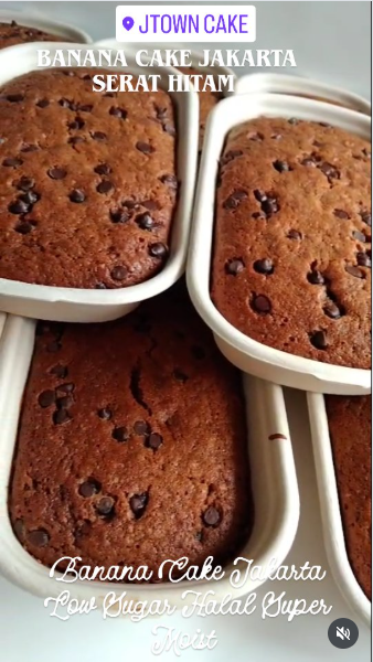 Produsen Banana Cake Jakarta Barat untuk hampers