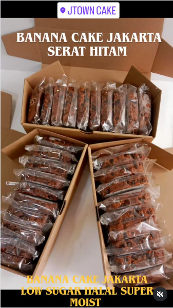 Produsen Banana Cake Jakarta Pusat untuk natal