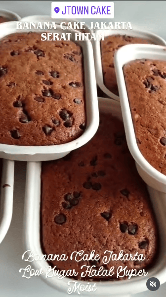 harga banana cake jakarta utara terbaru