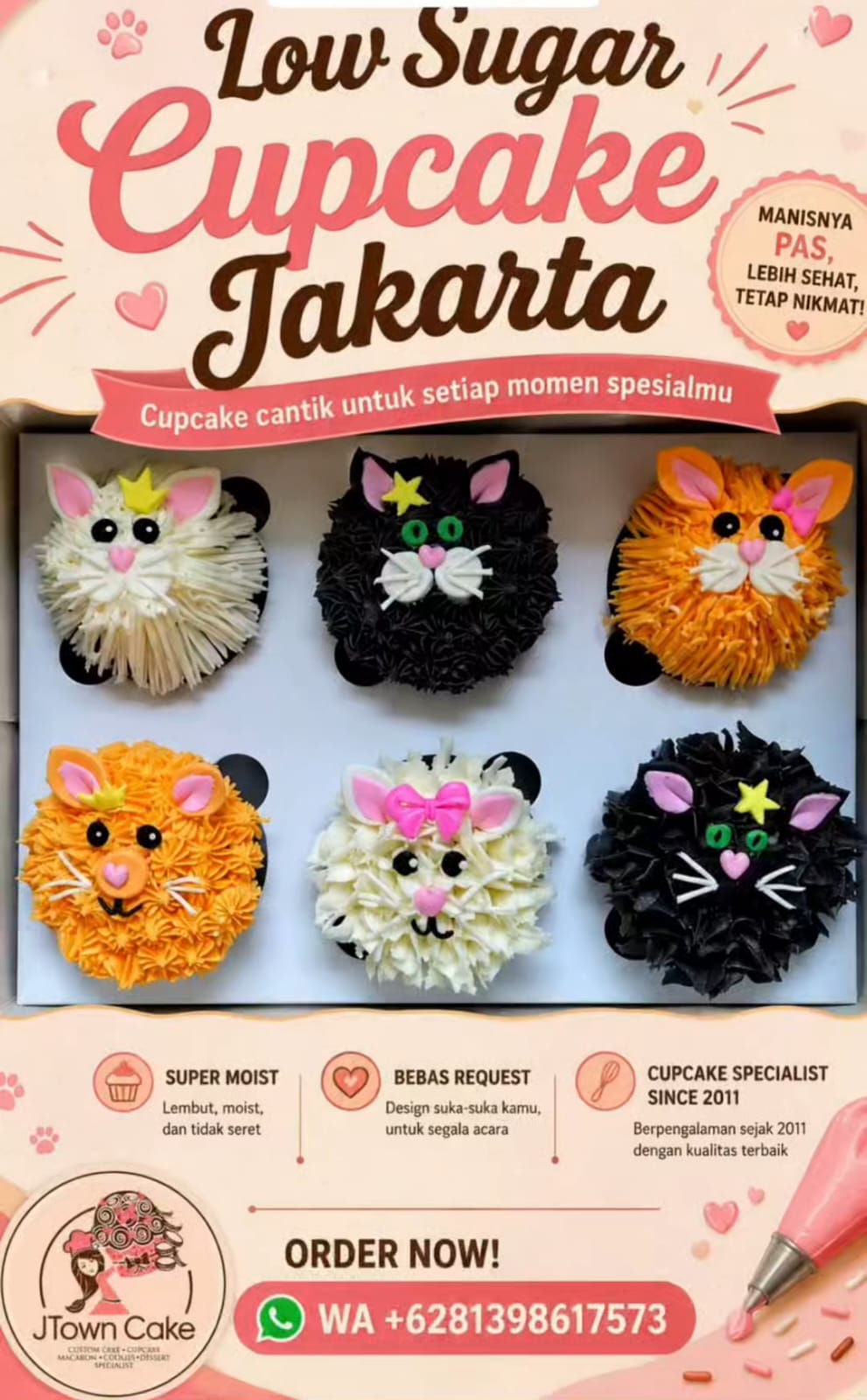 produsen cupcake jakarta timur untuk hampers