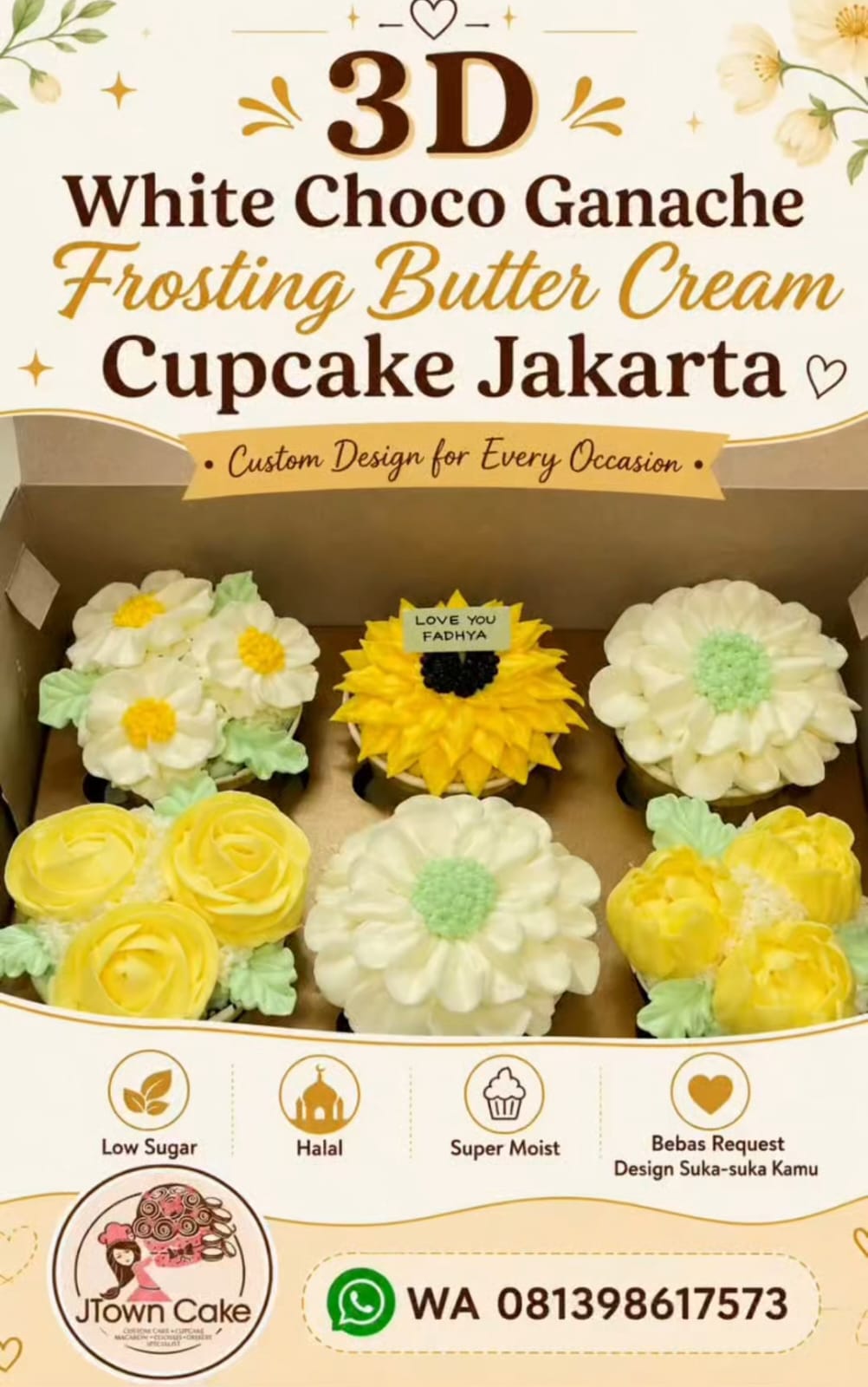 produsen cupcake jakarta timur