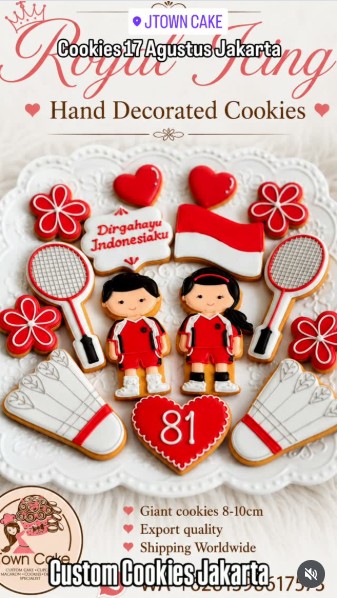 harga cookie jakarta barat tema kemerdekaan