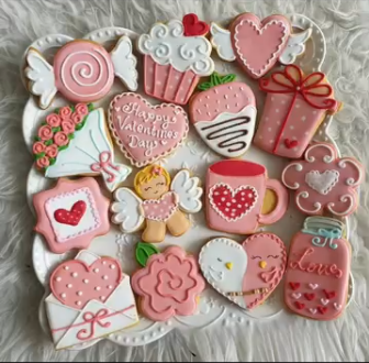 harga cookie jakarta selatan untuk valentine