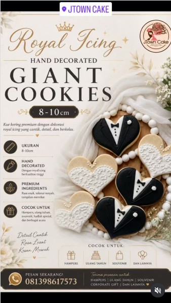 produsen cookie BSD souvenir aniv pernikahan