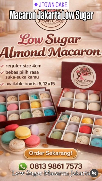 produsen macaron jakarta selatan banyak rasa