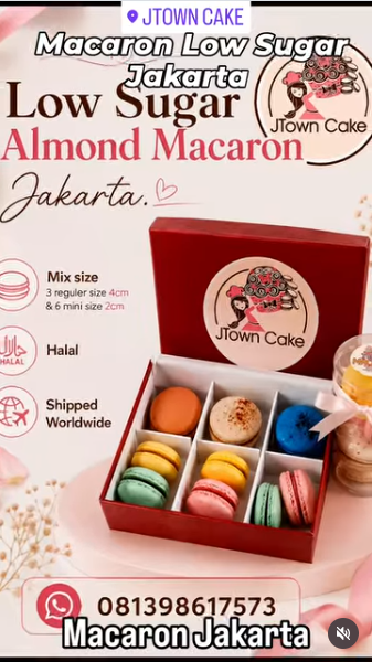 produsen macaron jakarta untuk hampers eklusif