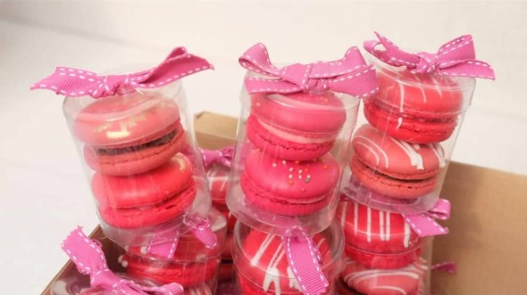 produsen macaron jakarta utara rasa strawbberry